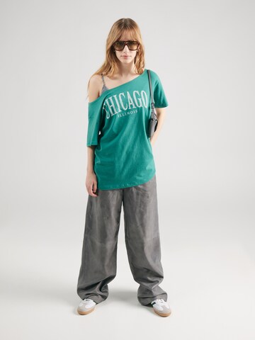 HOLLISTER T-shirt i grön