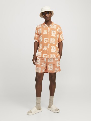 JACK & JONES Zwemshorts in Oranje