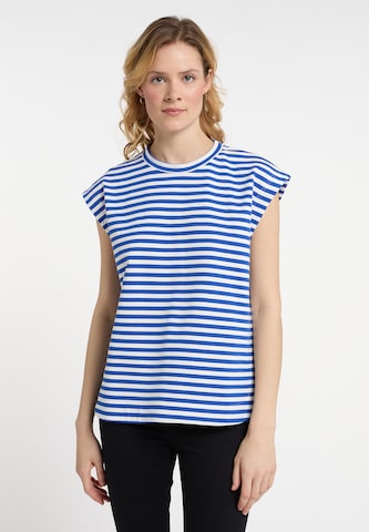 DreiMaster Maritim Shirt in Blauw: voorkant