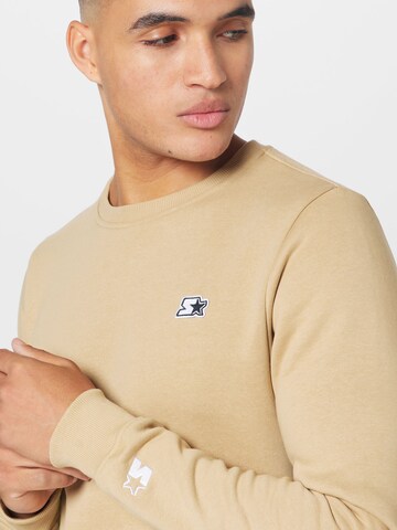 Sweat-shirt 'Essential' Starter Black Label en beige