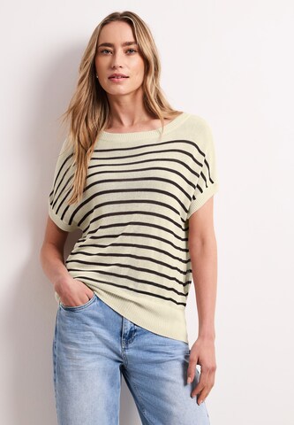 STREET ONE - Jersey en beige: frente