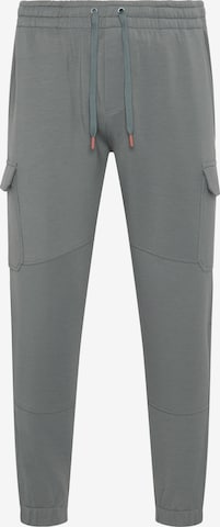 Born Tapered Sporthose 'Grau' in Grün: Vorderseite