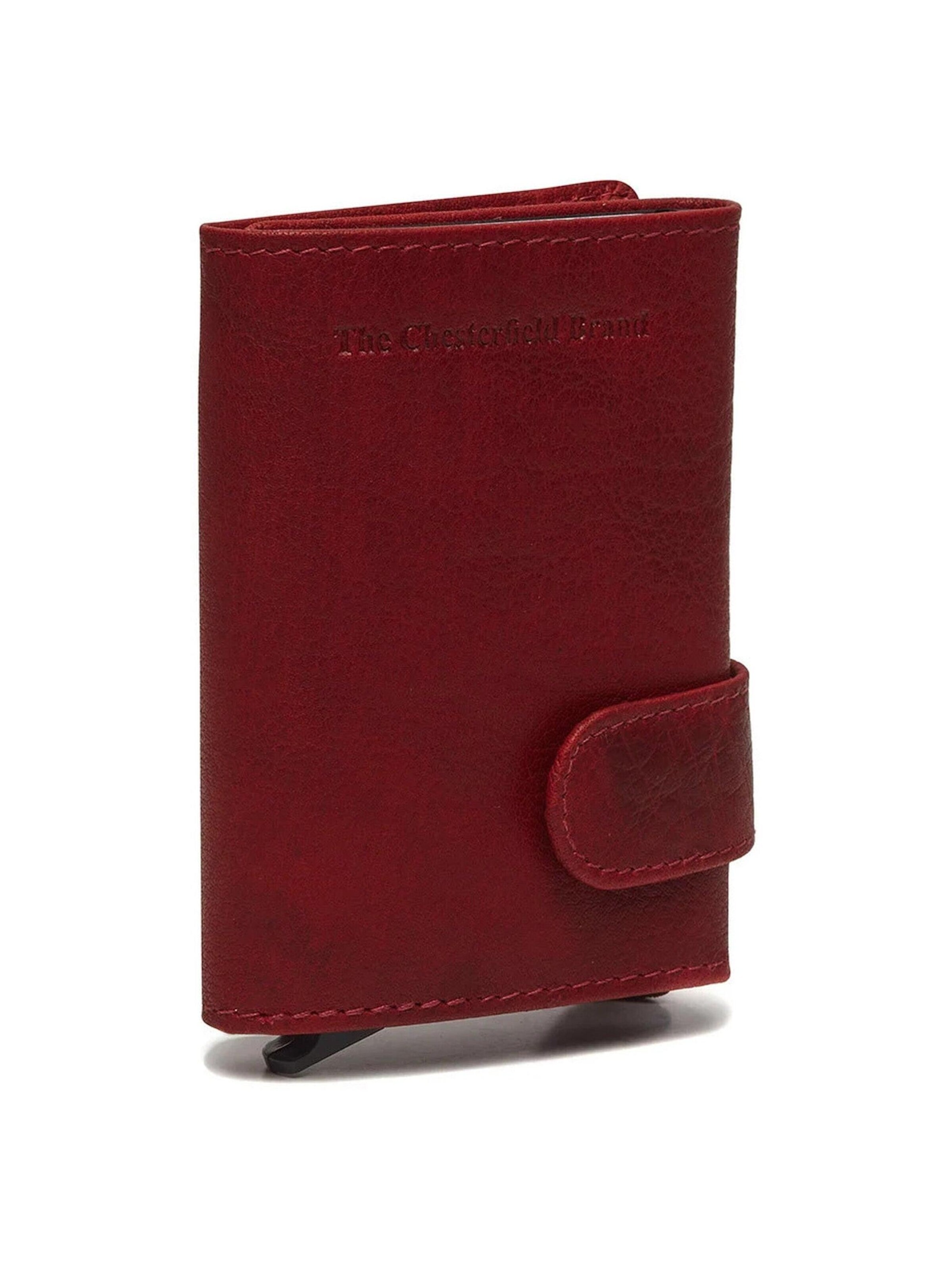 The Chesterfield Brand Portemonnaie 'Portland'‌‌‌‌‌‌‌‌‌ in Rot: Vorderseite