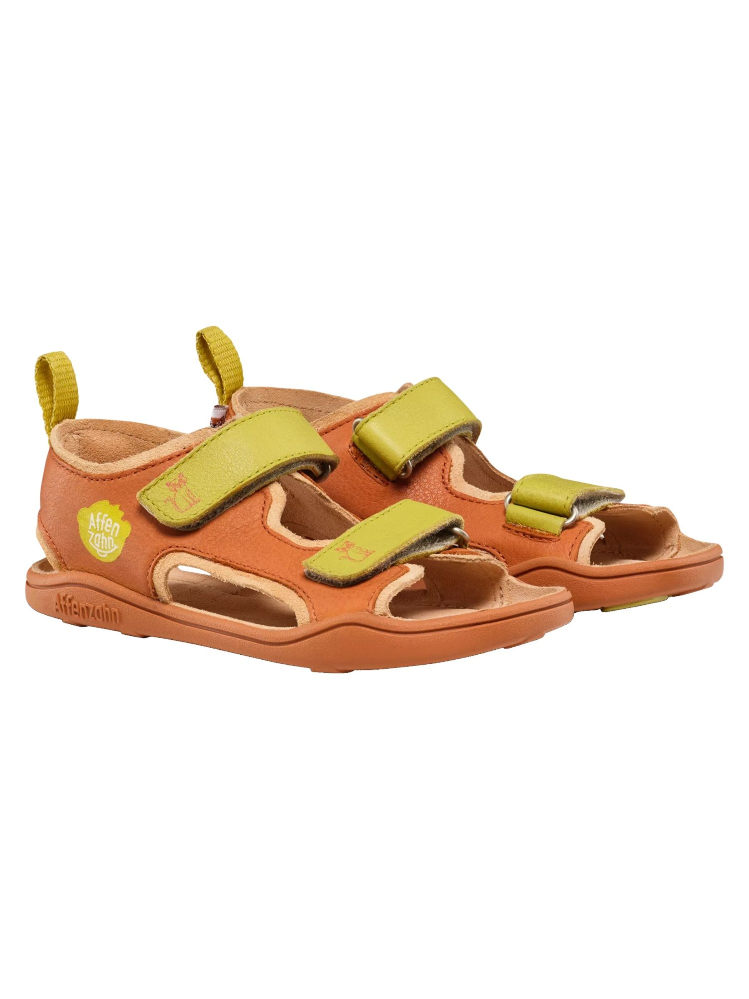 Affenzahn Sandals 'Sandale Leder Airy' in Brown