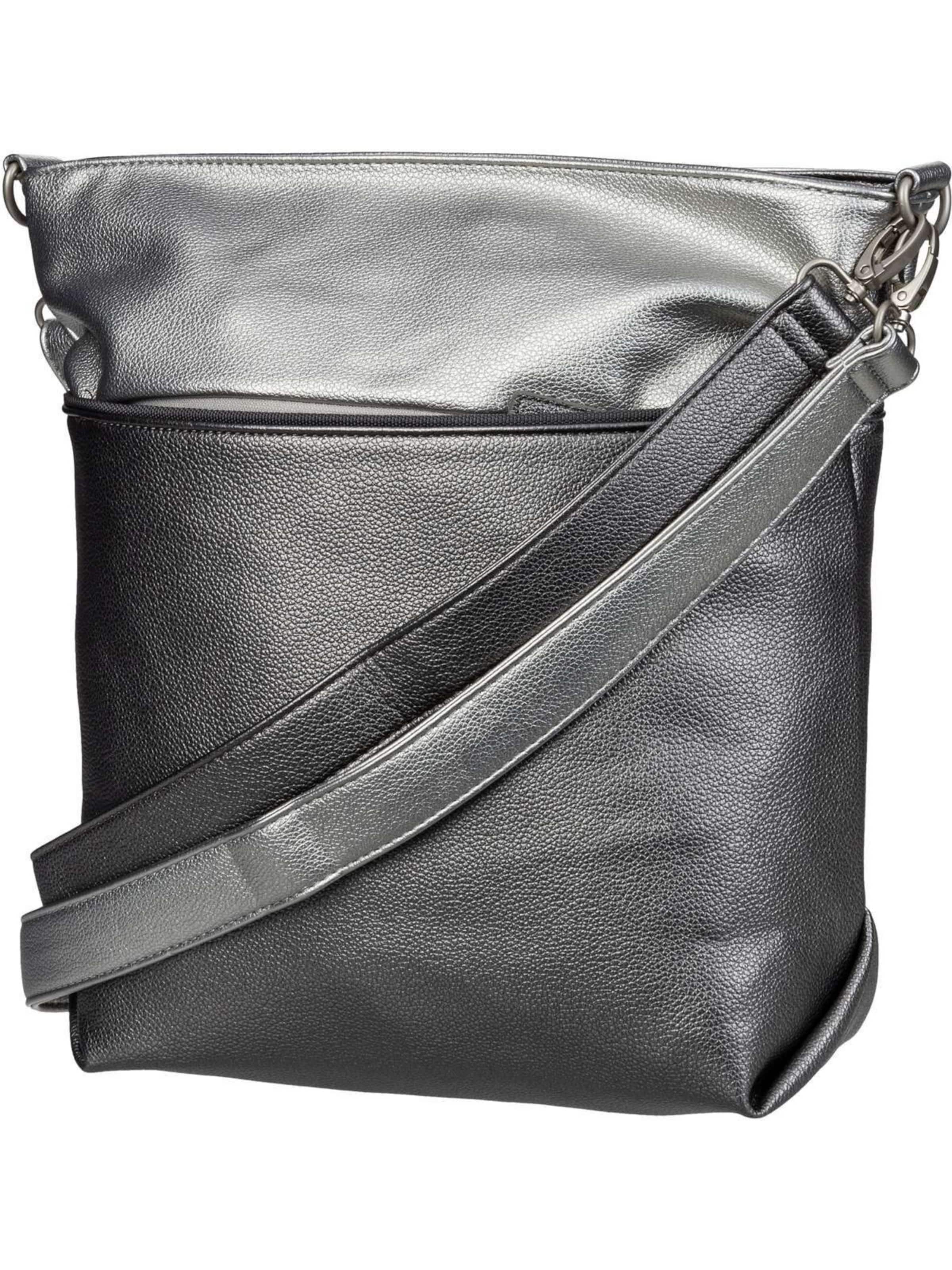 ZWEI Schoudertas ' Jana J12 ' in Zilver