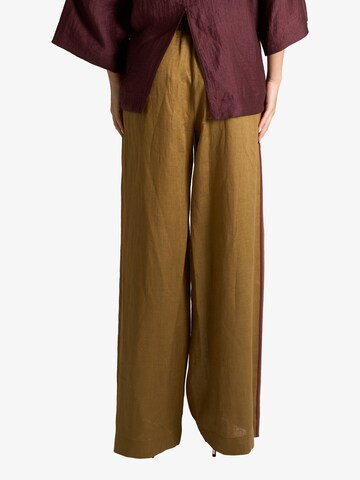 Ottod’Ame Regular Broek in Bruin