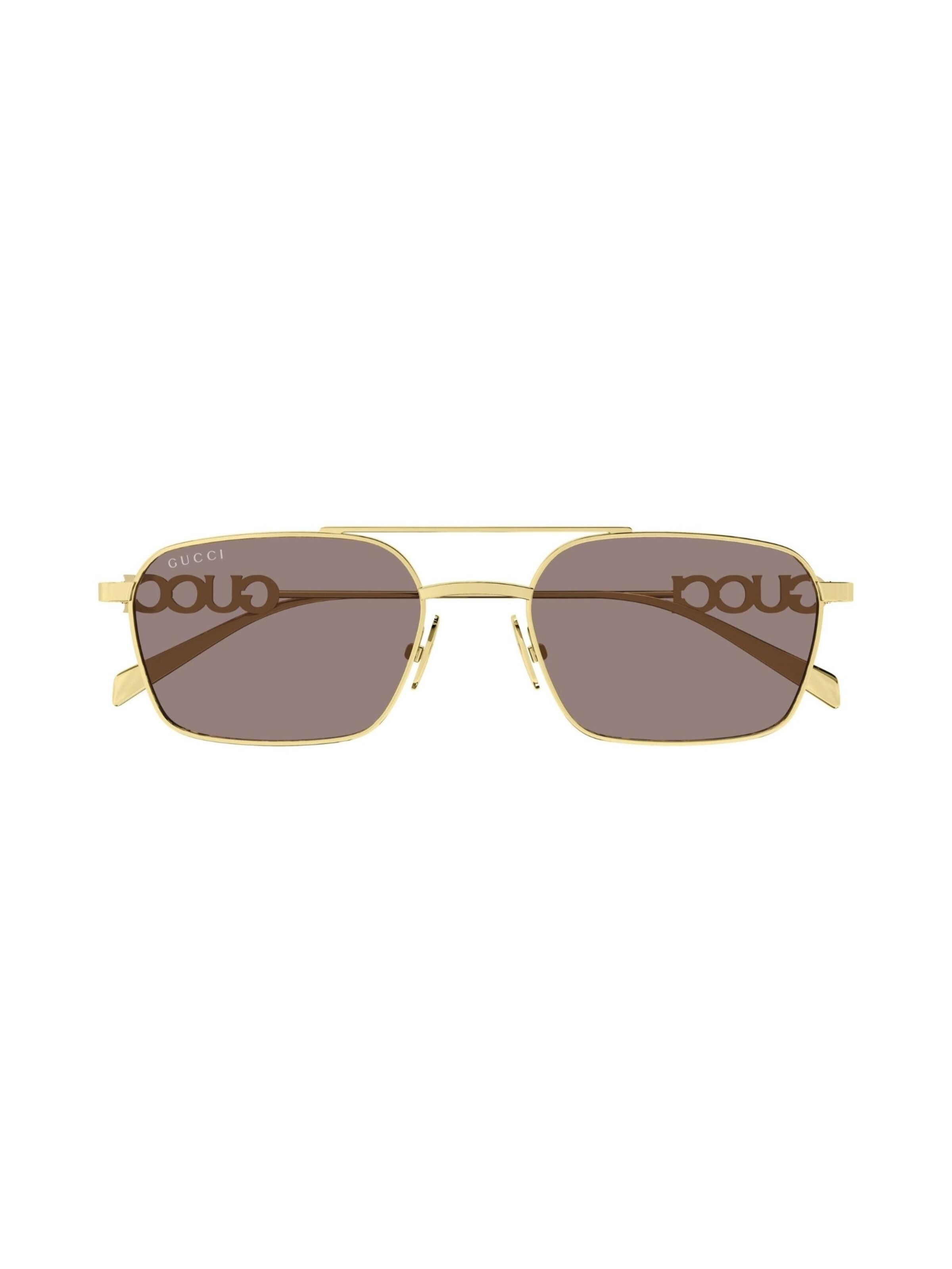 Gucci Sonnenbrille‌‌‌‌‌‌‌‌‌‌ in Gold: Vorderseite