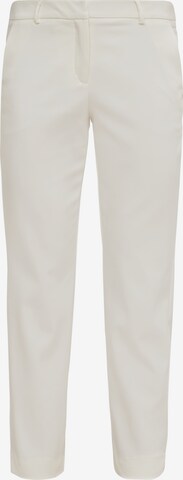 Coupe slim Pantalon COMMA en blanc : devant