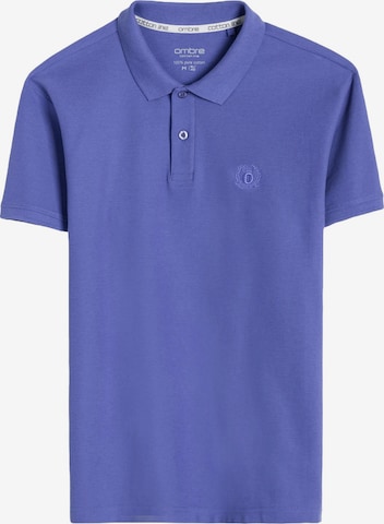 Ombre Shirt 'OM-POBS-0100' in Lila: Vorderseite