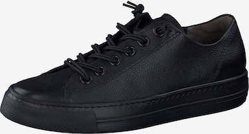 Paul Green Sneakers laag in Zwart: voorkant