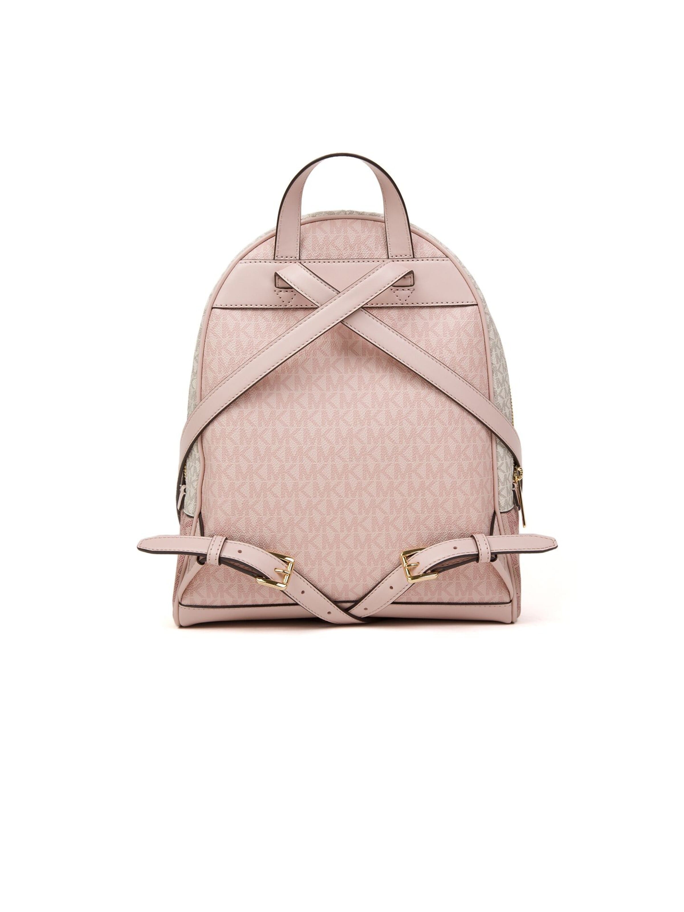 Zaino 'Rhea Medium Zip Backpack' di Michael Kors in rosa