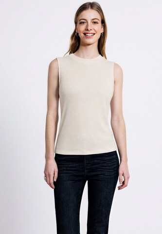 Street One Studio Top in Beige: front
