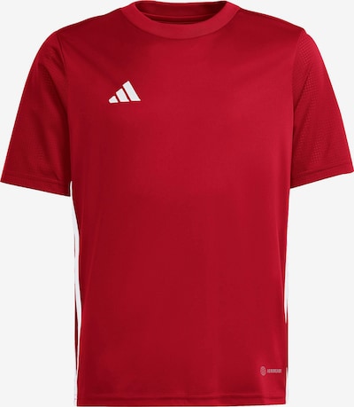 116 dydžio Sportiniai marškinėliai 'Tabela 23' iš ADIDAS PERFORMANCE, spalva – raudona / balta, Prekių apžvalga