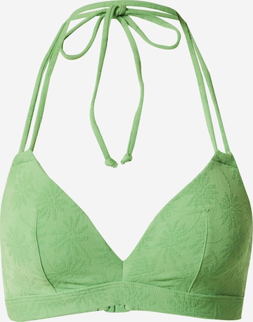 Triangolo Top per bikini di LingaDore in verde: frontale
