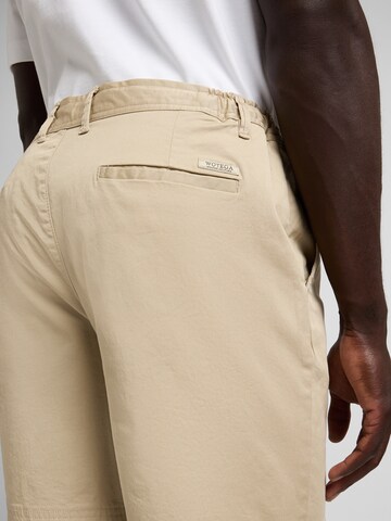 WOTEGA Regular Chino Pants 'Luno' in Beige