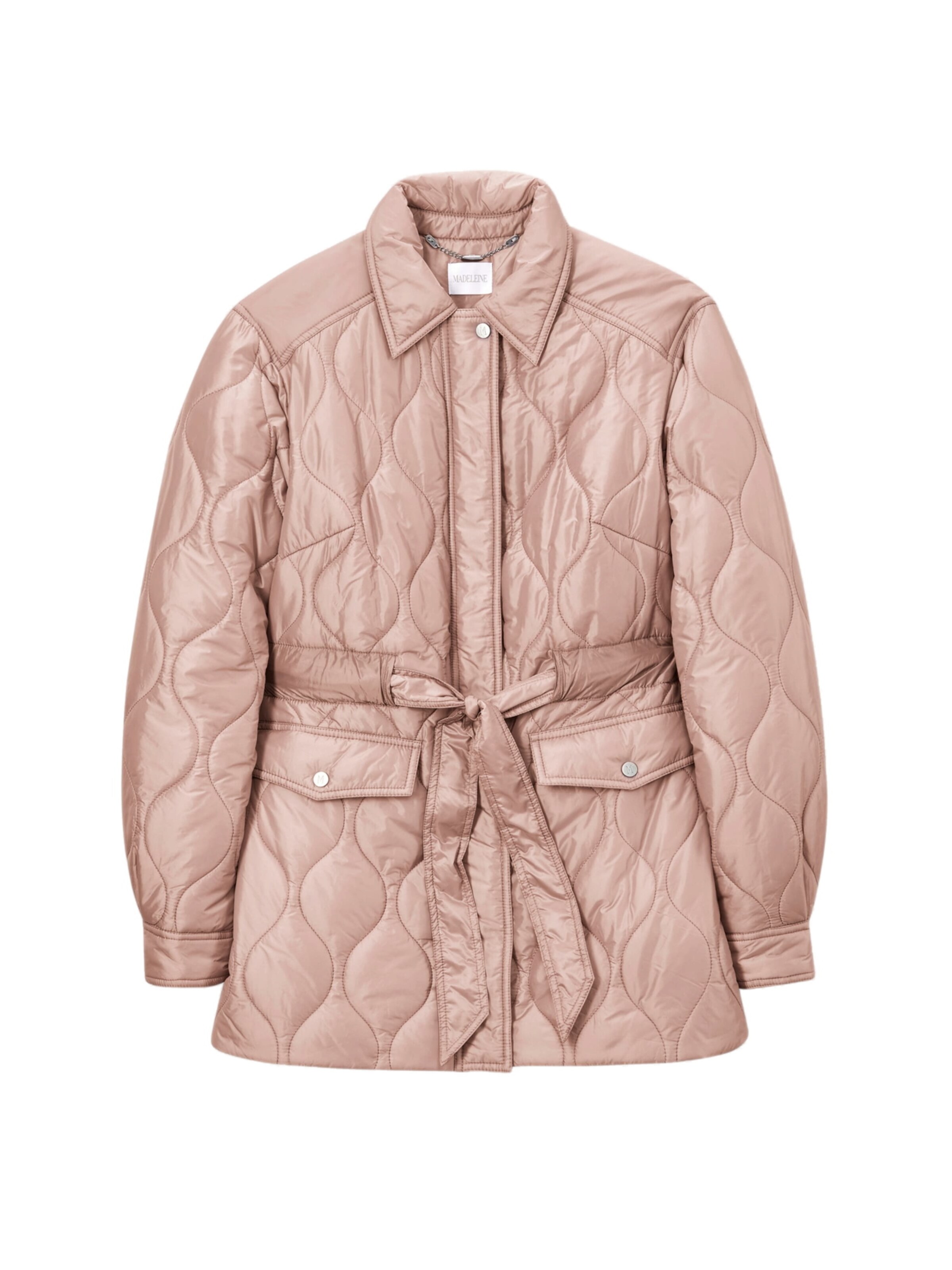 MADELEINE Tussenjas in Roze: voorkant