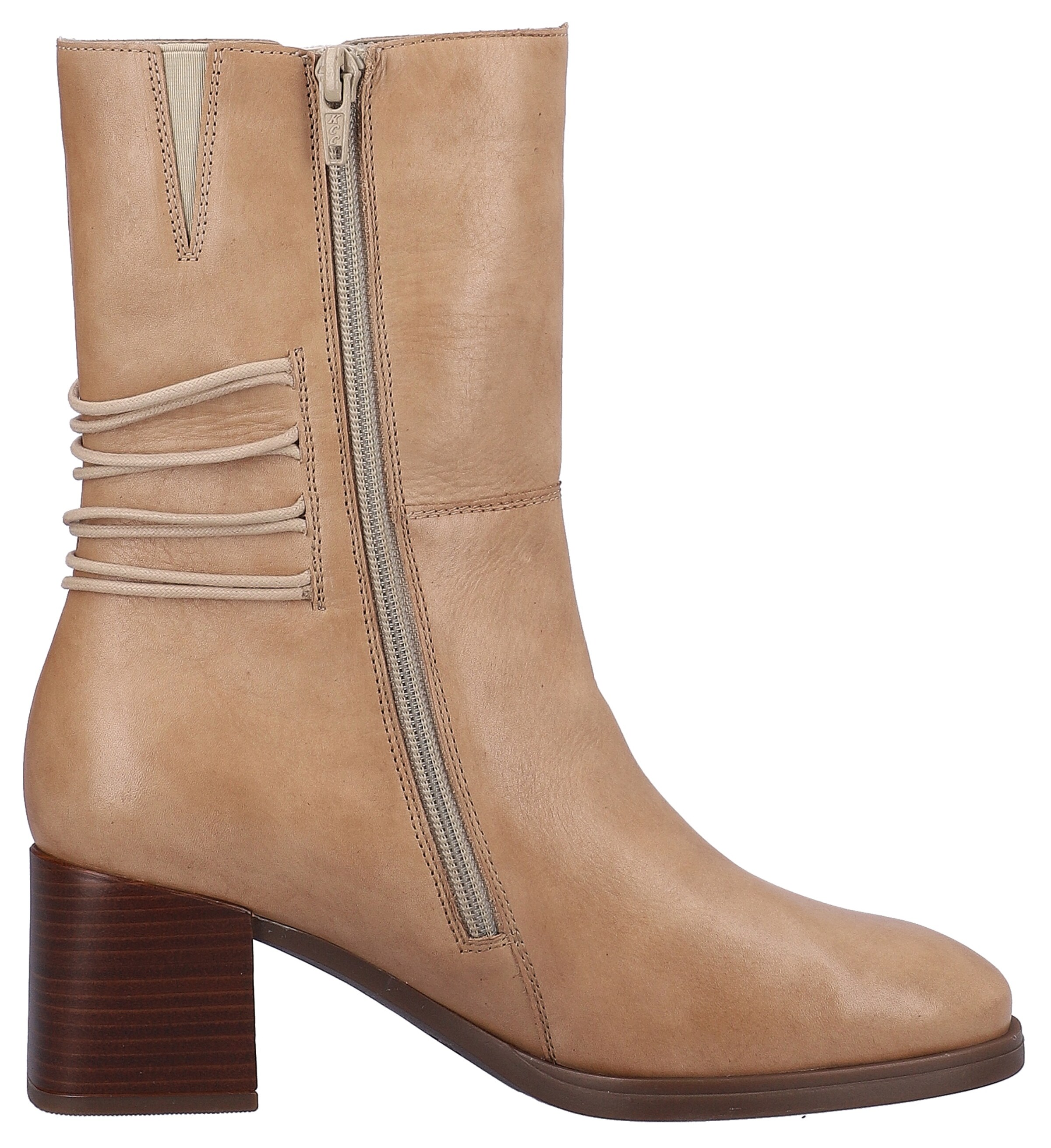 REMONTE Enkellaarsjes in Beige