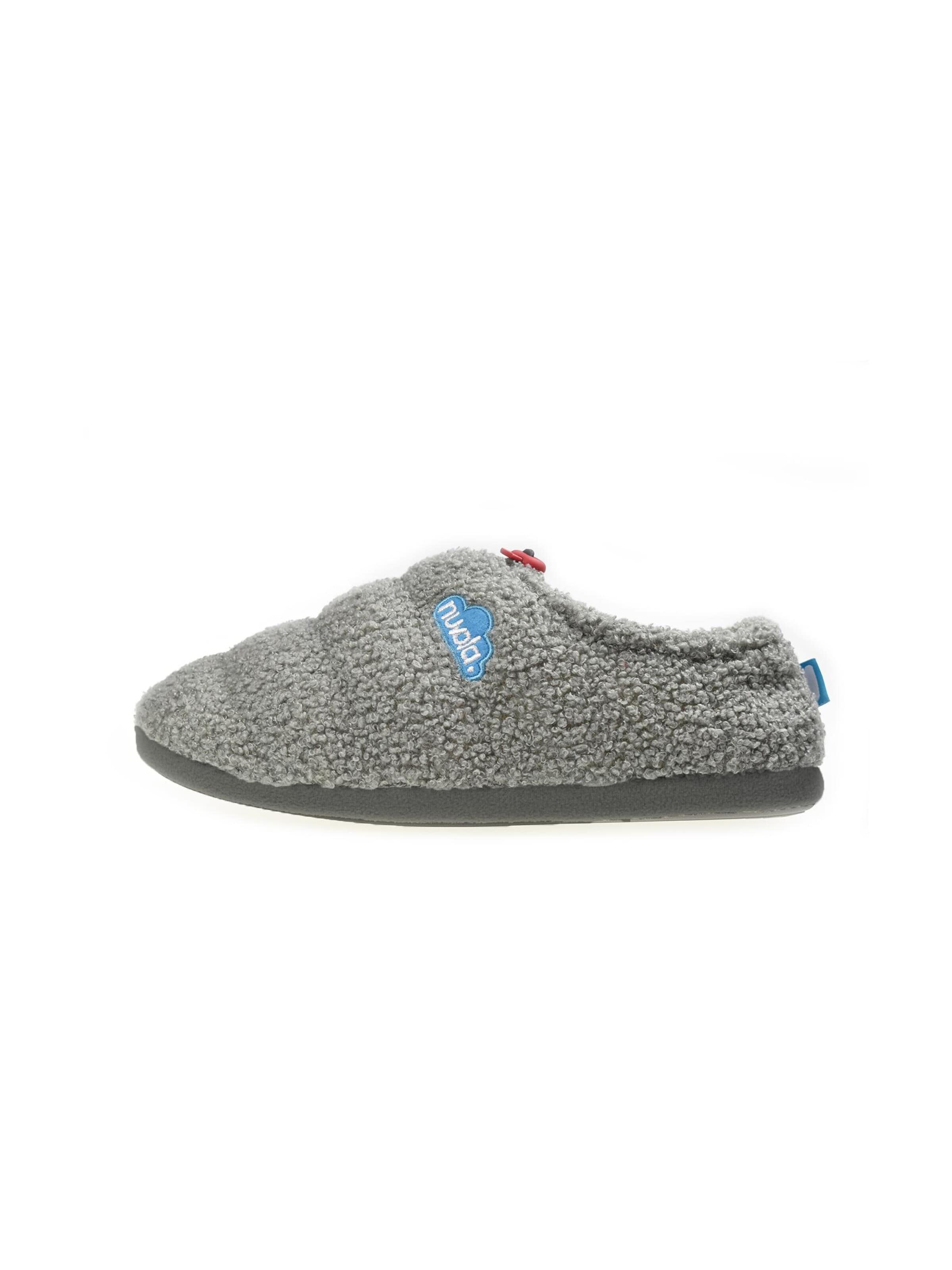 Nuvola. Hausschuh 'Classic Sheep'‌‌ in Grau: Vorderseite