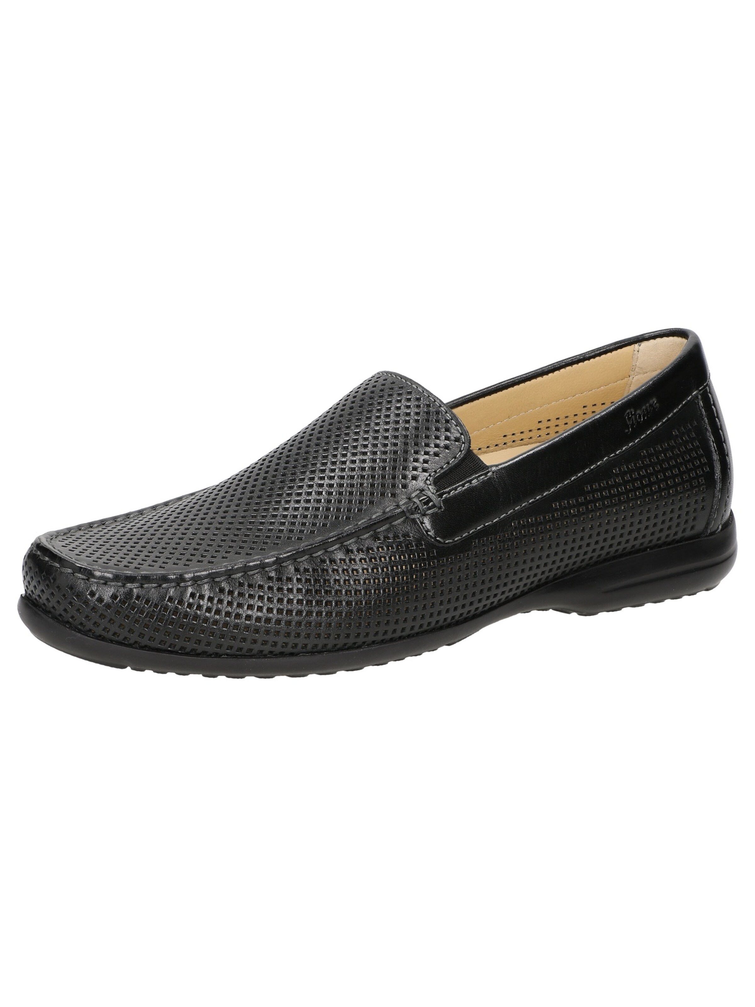 SIOUX Mocassins 'Giumelo-708-H' in 39,5 in de kleur Zwart, Productweergave