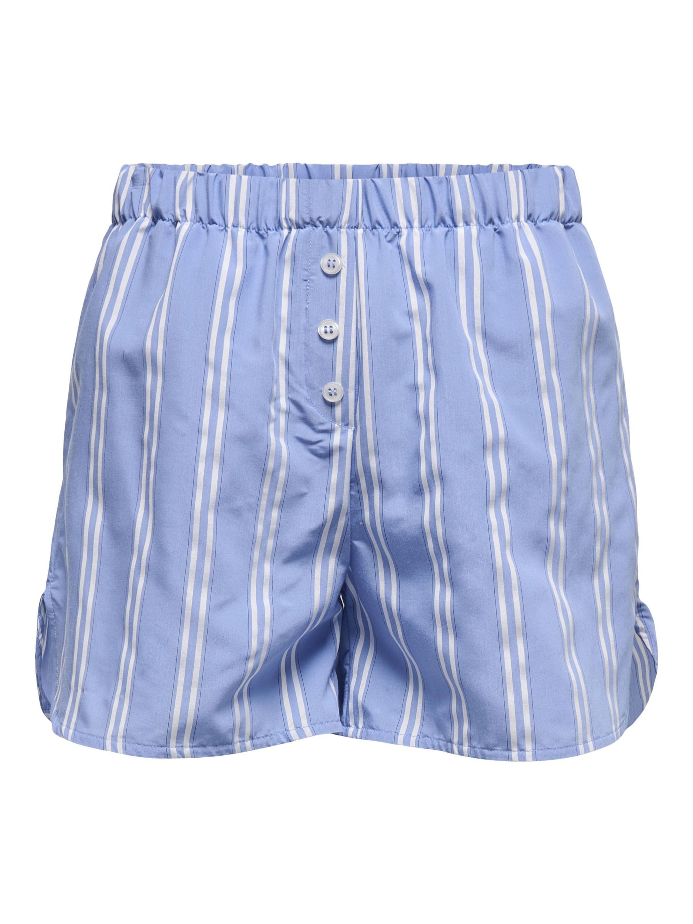 ONLY Loose fit Pants in Blue: front