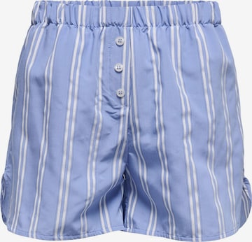 ONLY Loose fit Pants in Blue: front