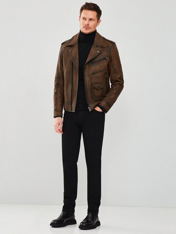 Derimod Between-season jacket in Brown