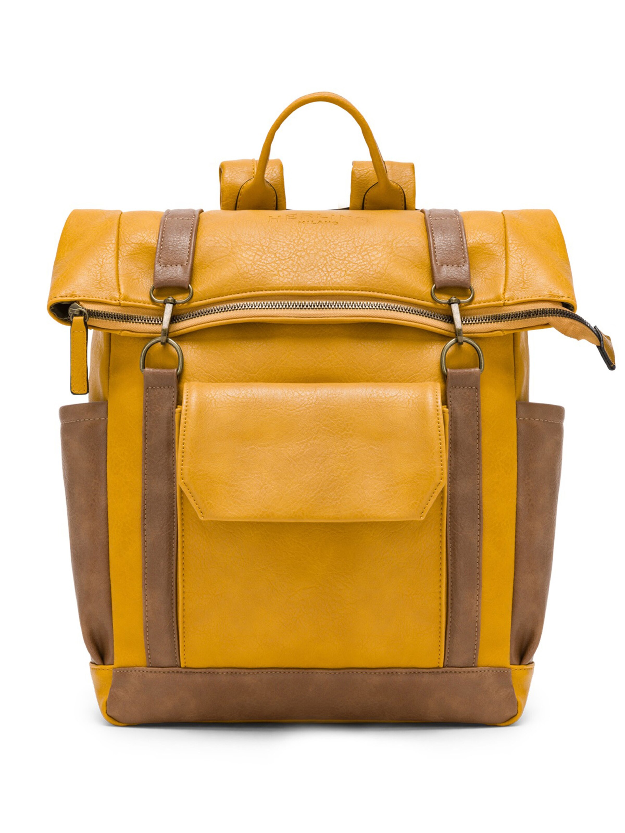Herling Backpack 'Quinlan' in Yellow: front