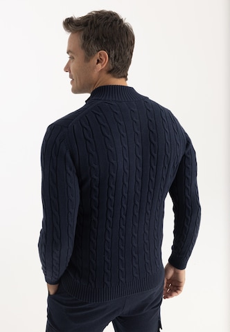 Felix Hardy Strickjacke in Blau