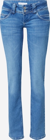 Jean 'Venus' Pepe Jeans en bleu : devant