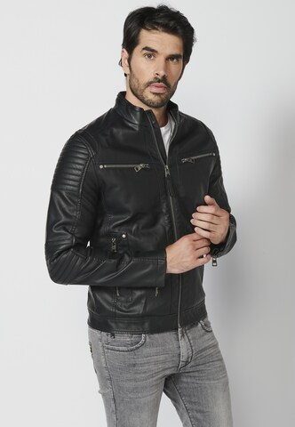 KOROSHI Between-season jacket in Black