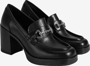 Desa - Mocasines 'Slip-Ons' en negro: frente