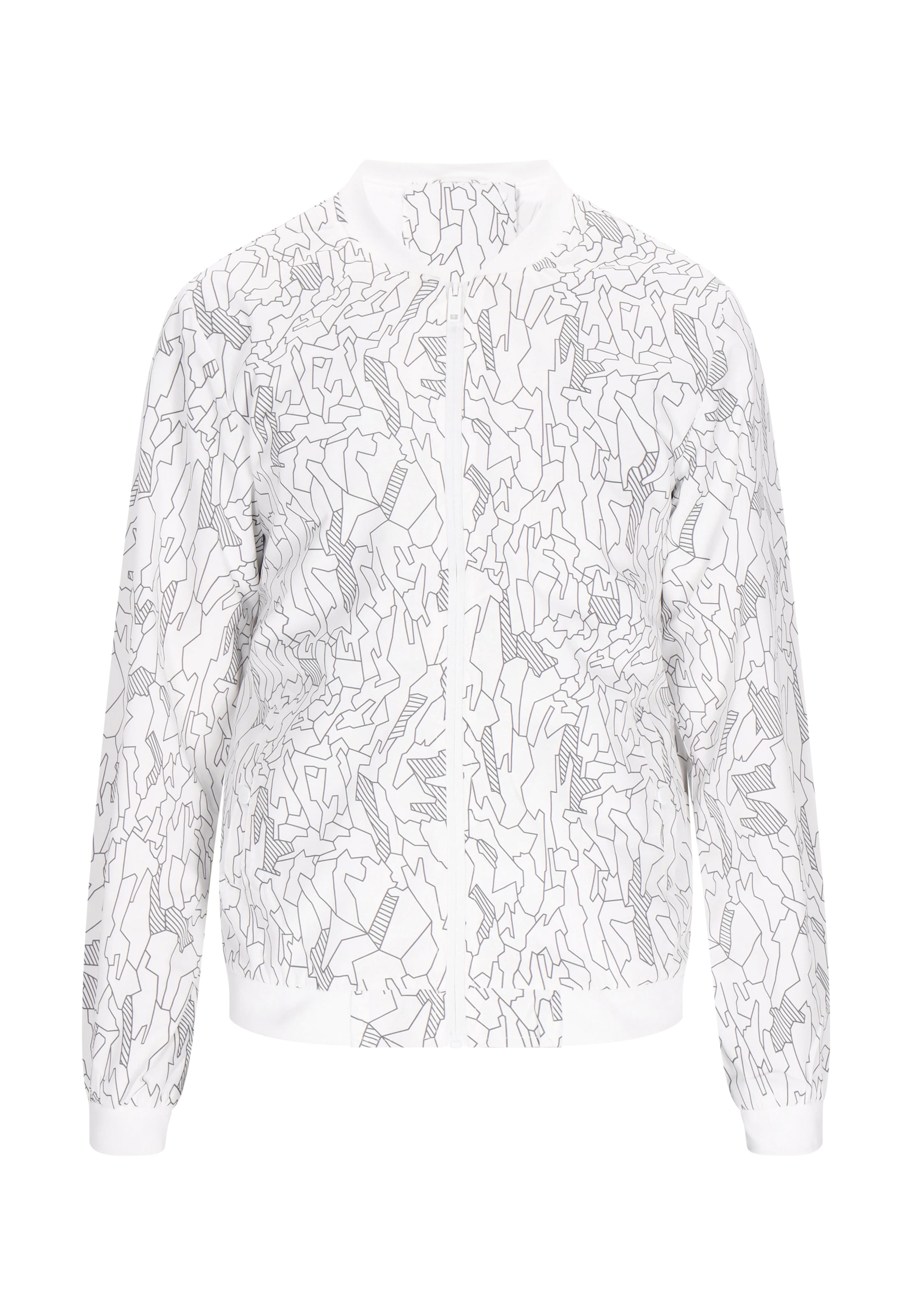 COSIMON - Casaco meia-estação em branco: frente