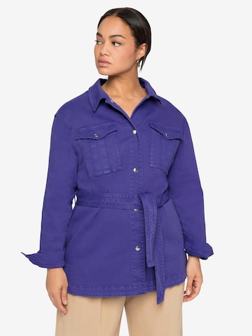 SHEEGO Between-Season Jacket in Purple: front
