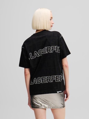 Maglietta di KARL LAGERFELD JEANS in nero