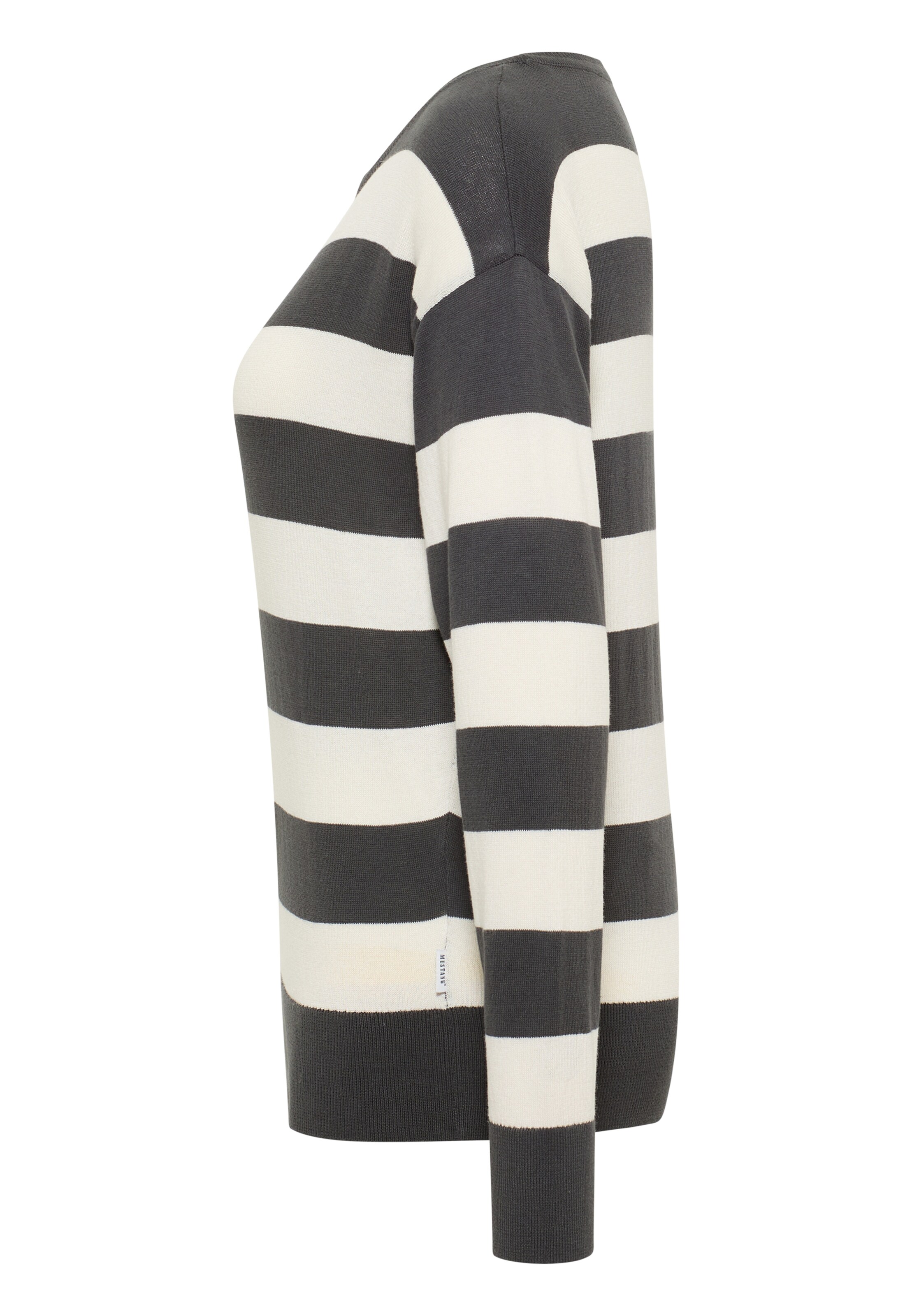 MUSTANG Sweatshirt 'Style Marianna' in Black