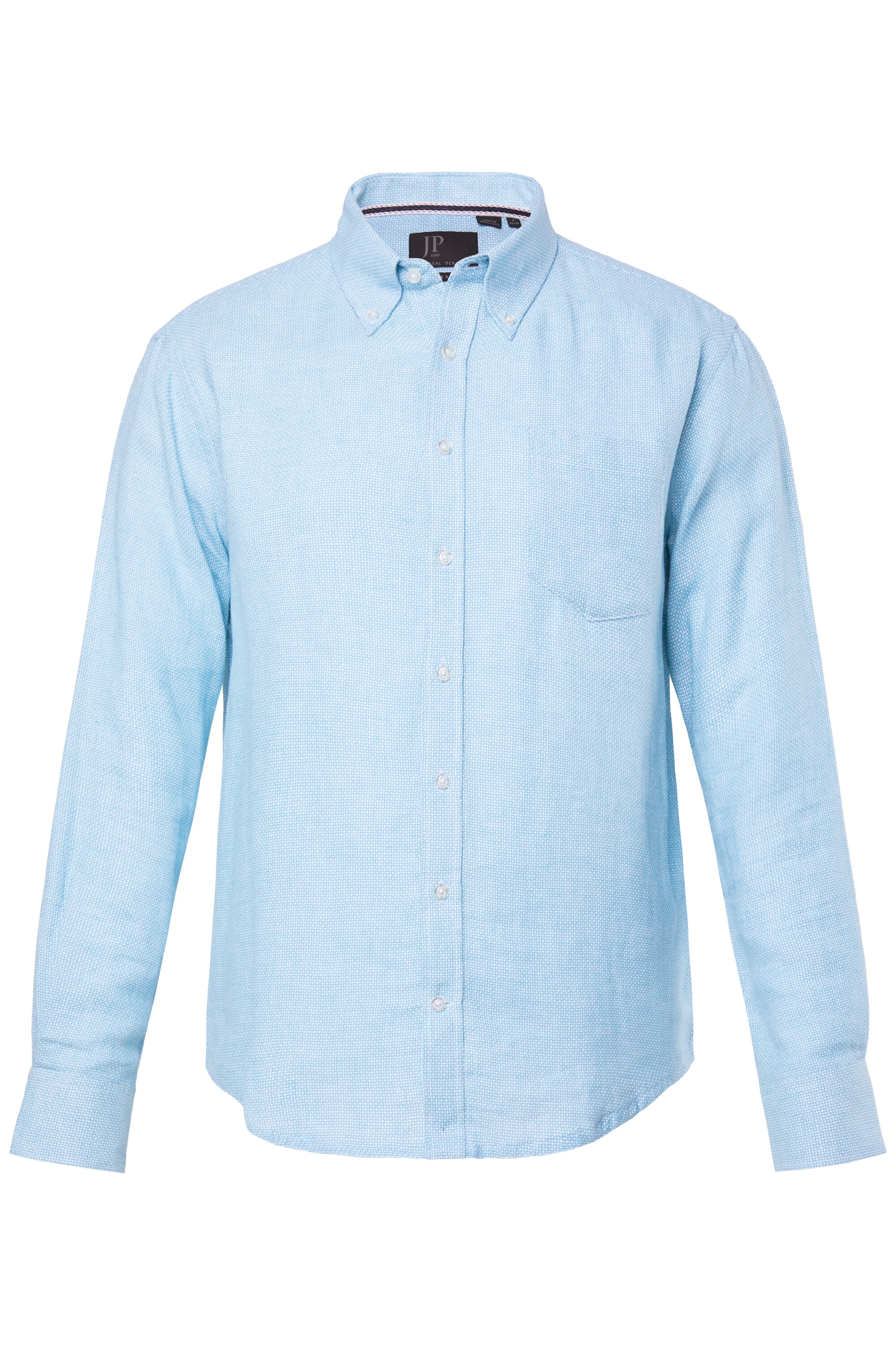 JP1880 Regular Fit Hemd in Blau: Vorderseite
