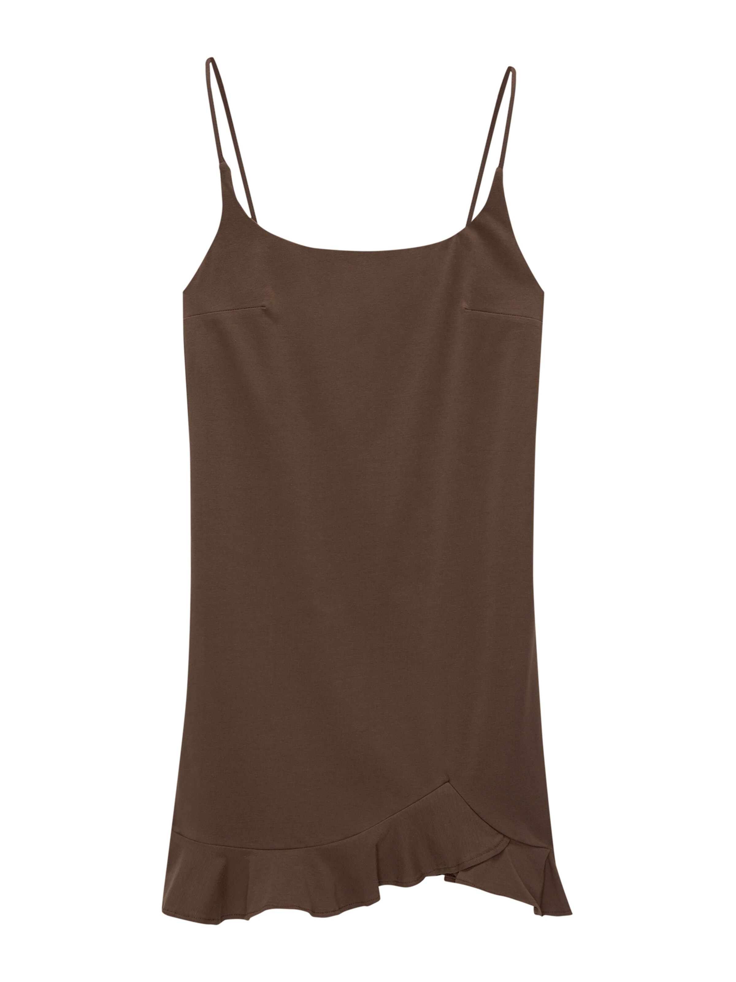 Pull&Bear Kleid in Braun: Vorderseite