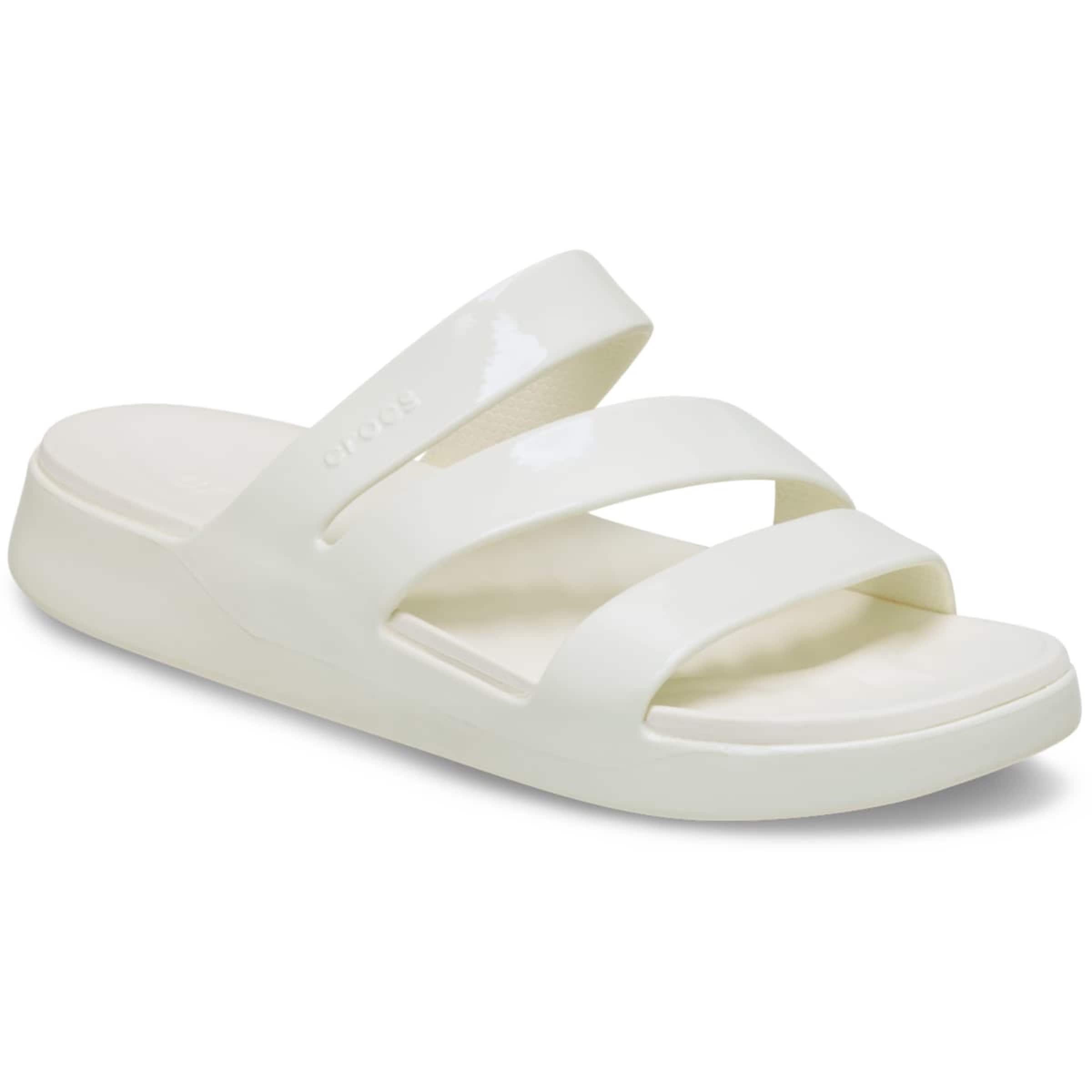 Crocs - Sapato aberto 'Getaway' em branco