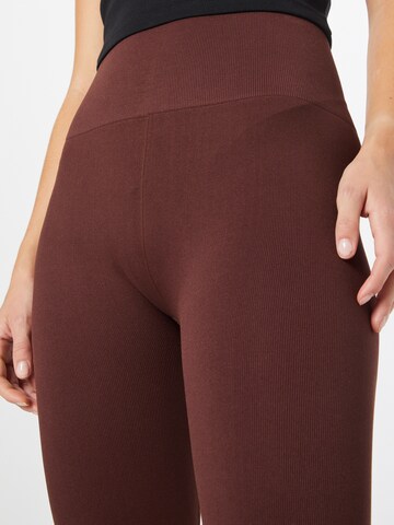 Comfort Studio by Catwalk Junkie - Skinny Leggings 'SECOND SKIN' en marrón