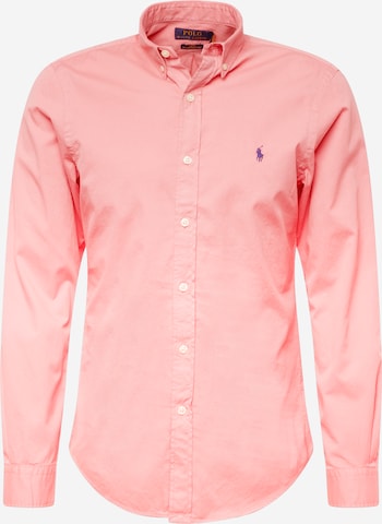 Polo Ralph Lauren Button Up Shirt in Red: front