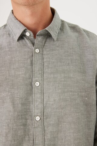 GARCIA Regular fit Button Up Shirt in Grey