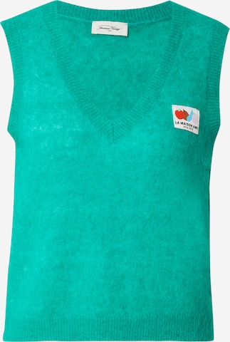 Pull-over 'NENYBAY' AMERICAN VINTAGE en vert : devant