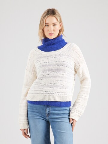 Pull-over 'AALIYA' ARMEDANGELS en blanc : devant
