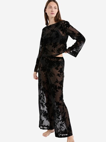 ETAM Pyjamahose in Schwarz
