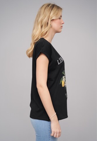 Cloud5ive T-Shirt 'Limoncello' in Schwarz