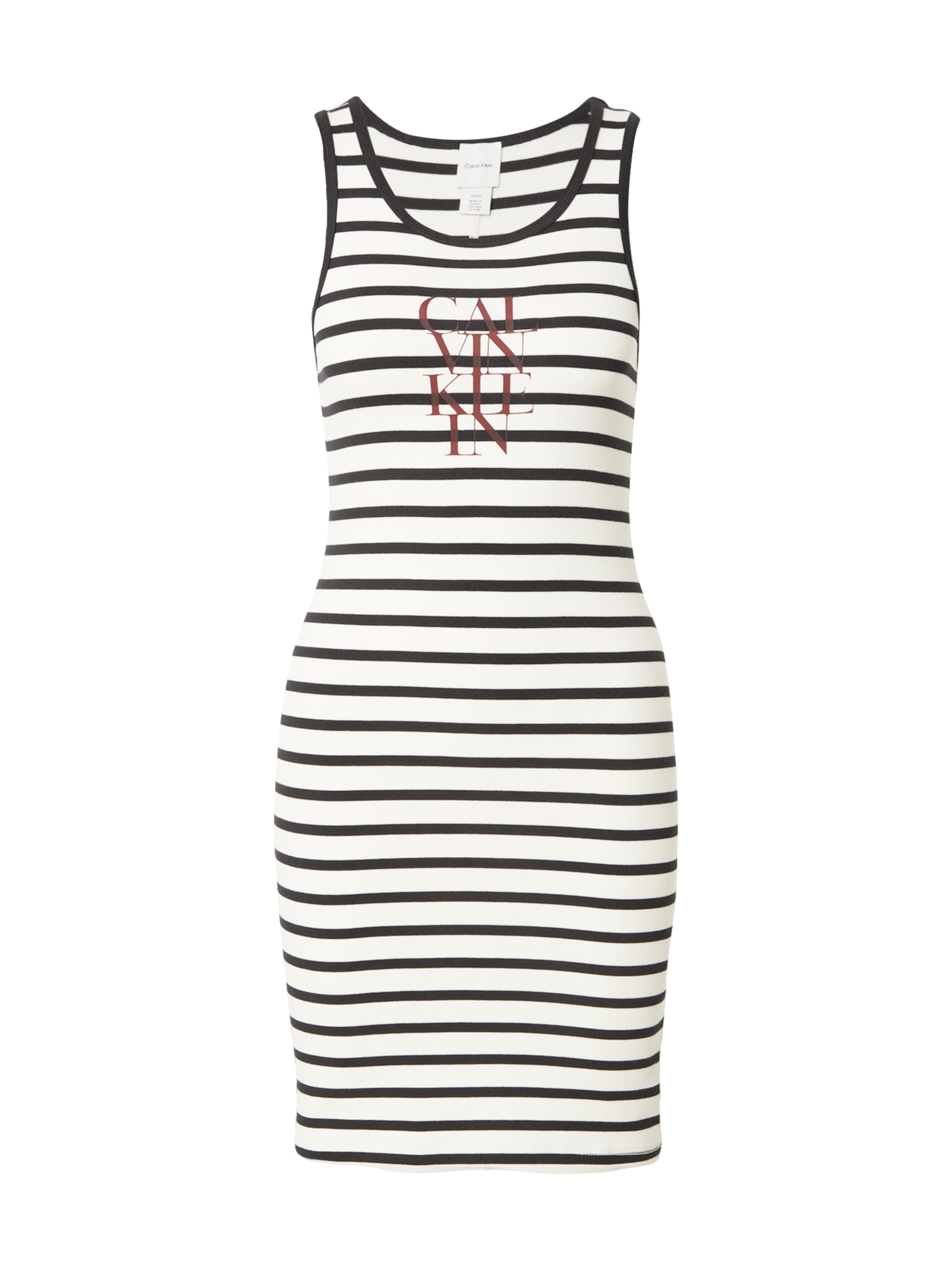 Calvin Klein Jeans Kleit, värv valge: eest vaates
