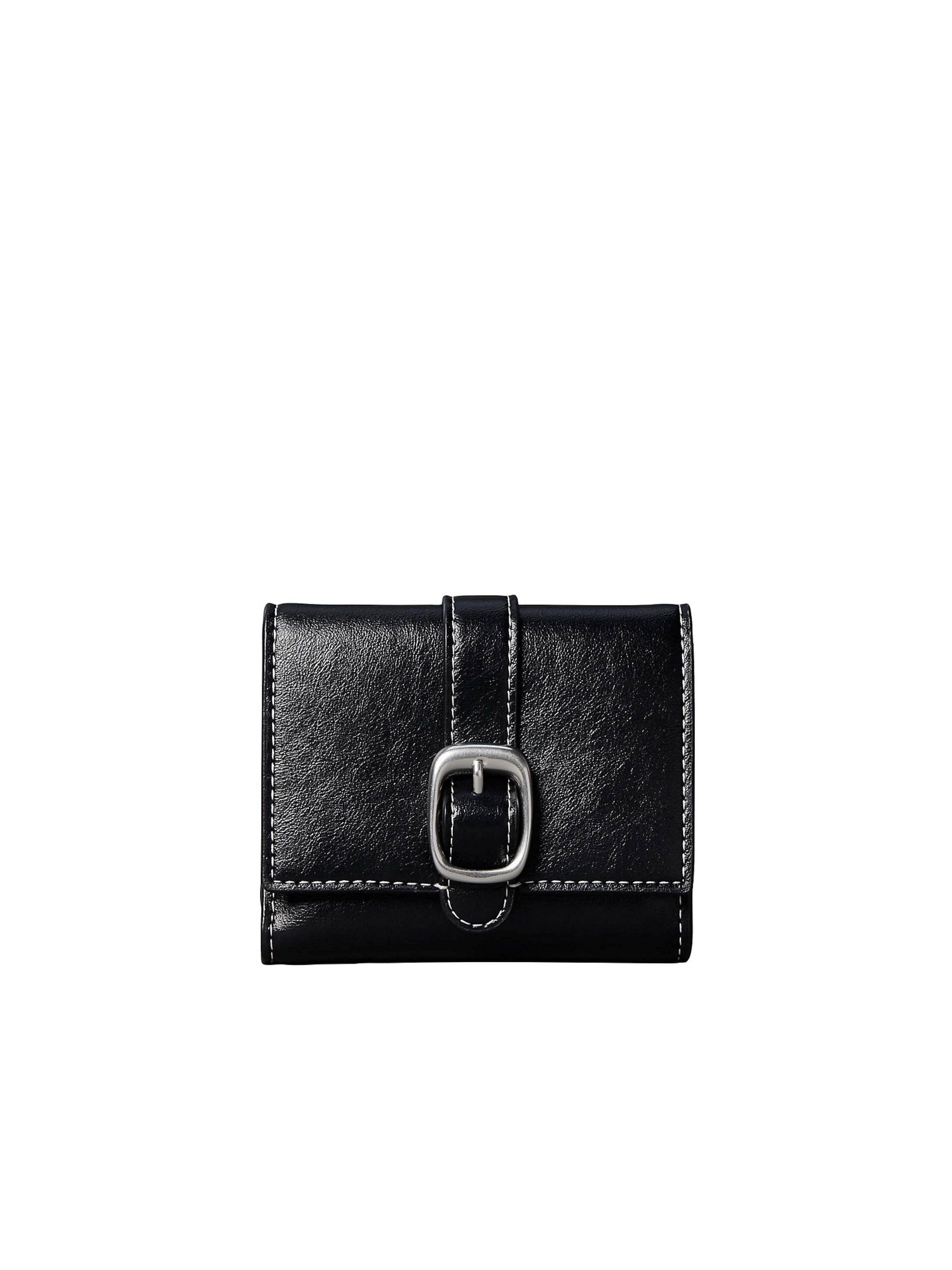 Porte-monnaies Calvin Klein en noir : devant