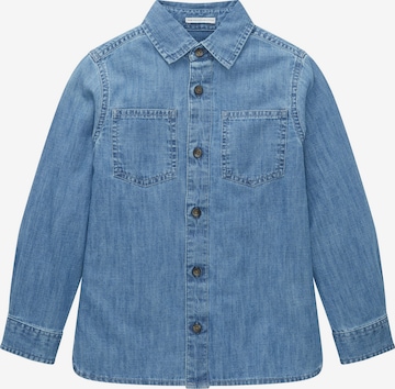 TOM TAILOR Regular fit Button up shirt in Blue: front