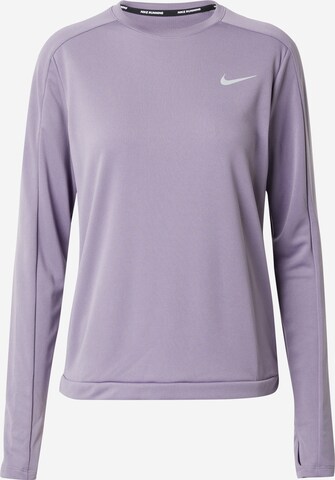 NIKE Performance shirt 'PACER' in Blue: front