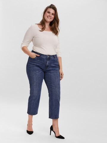 Vero Moda Curve Regular Jeans 'BRENDA' in Blau